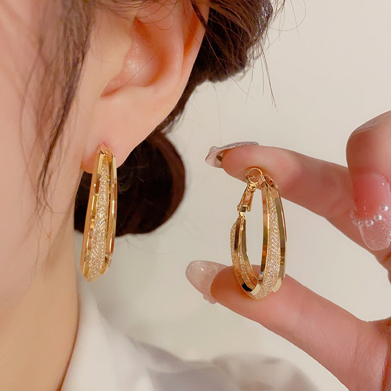(🔥LAST DAY SALE-80% OFF) Lymphatic fashion Oval Earrings