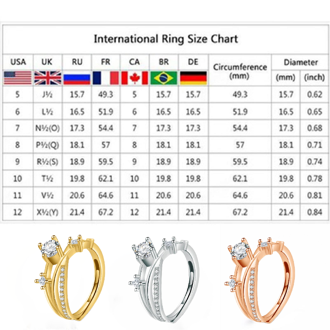 (🔥LAST DAY SALE-80% OFF)DIYSTAR Diamond Magnetology Lymphvity Ring