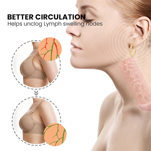 (🔥LAST DAY SALE-80% OFF) Lymphatic fashion Oval Earrings