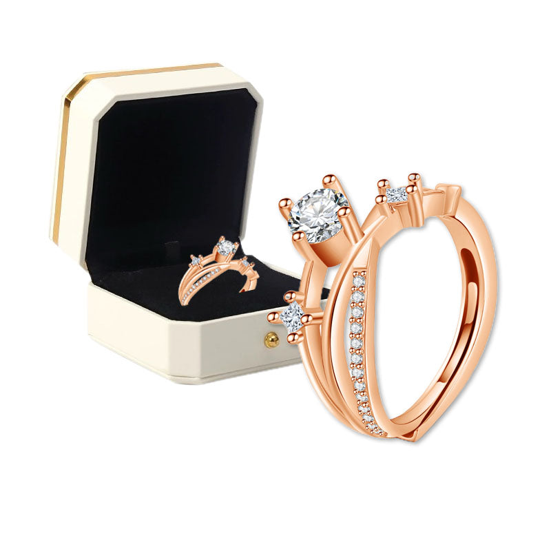 (🔥LAST DAY SALE-80% OFF)DIYSTAR Diamond Magnetology Lymphvity Ring
