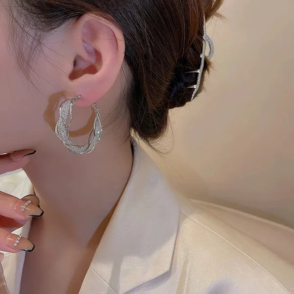 (🔥LAST DAY SALE-80% OFF)Histone Lymphatic activity hoop earrings