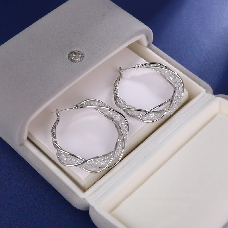 (🔥LAST DAY SALE-80% OFF)Histone Lymphatic activity hoop earrings