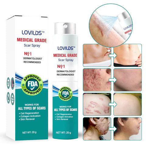 ❤️LOVILDS™ Advanced Scar Spray For All Types of Scars - For example Acne Scars, Surgical Scars and Stretch Marks ⚡️⚡️⚡️