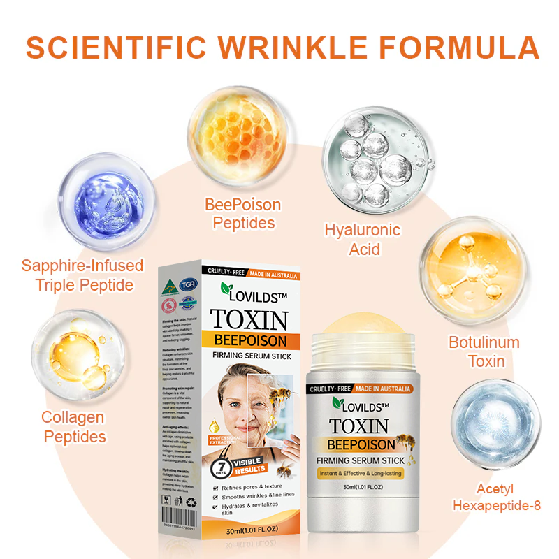 ššMade and Shipped from AustraliaāØLOVILDS⢠Toxin Bee Poison Firming Serum Stickš„LAST DAY 70% OFF