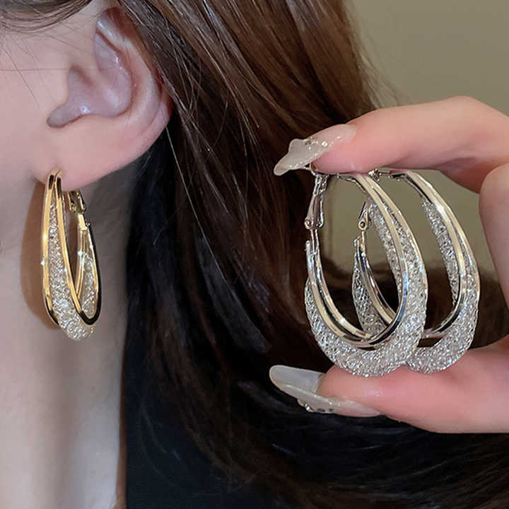 (🔥LAST DAY SALE-80% OFF) Lymphatic fashion Oval Earrings
