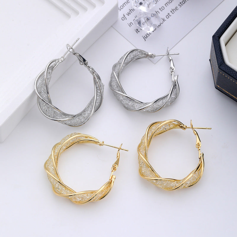 (🔥LAST DAY SALE-80% OFF)Histone Lymphatic activity hoop earrings
