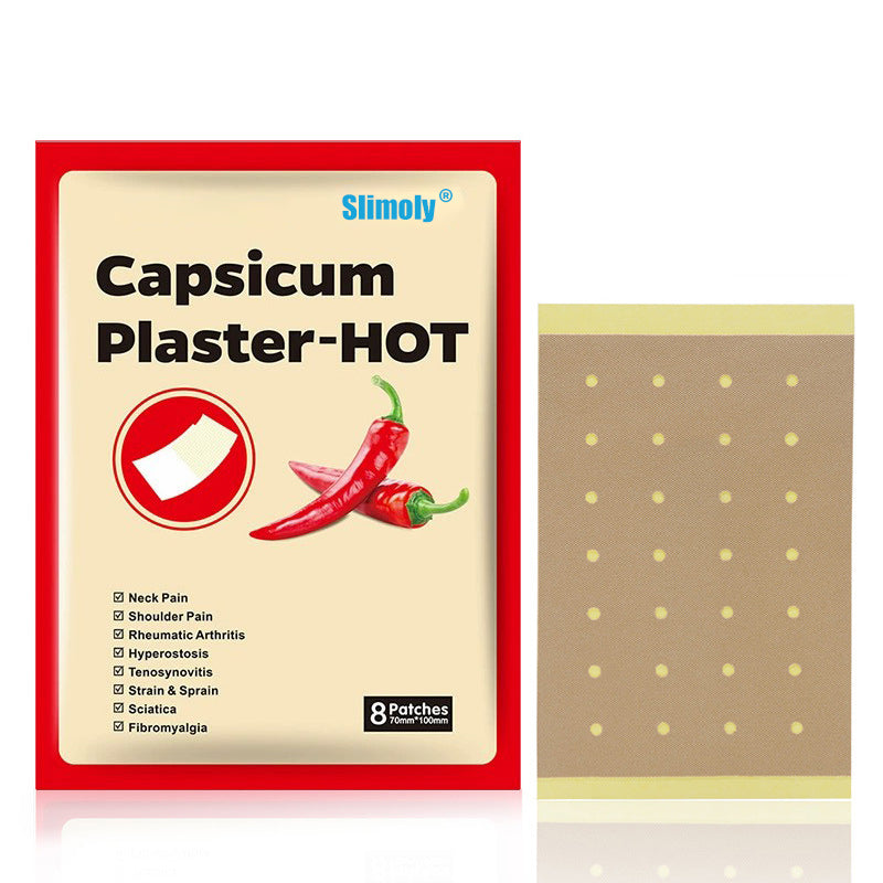 ✅Official Store: Slimoly® Capsicum Plaster-HOT for Arthritis Pain Relief and Soothing Therapy