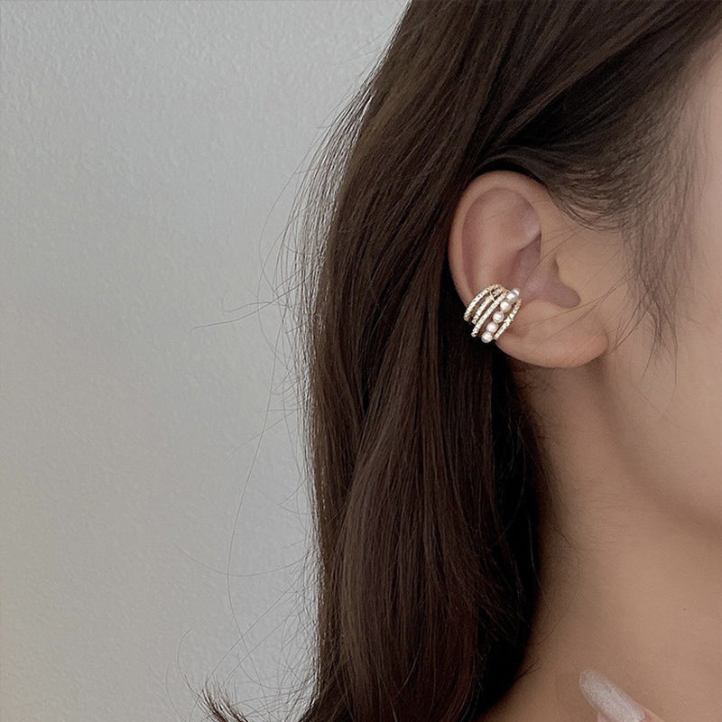 Lovilds™ Lymphvity Auriculotherapy White Onyx EarCuff（Limited time discount 🔥 last day）