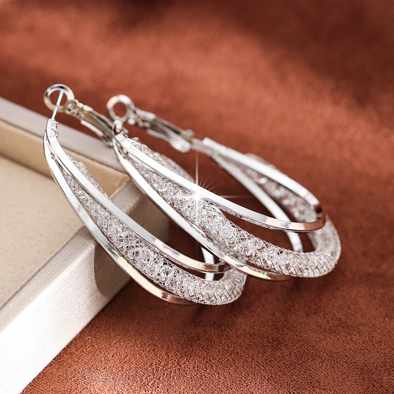 （🔥LAST DAY SALE-80% OFF) Lymphatic fashion Oval Earrings