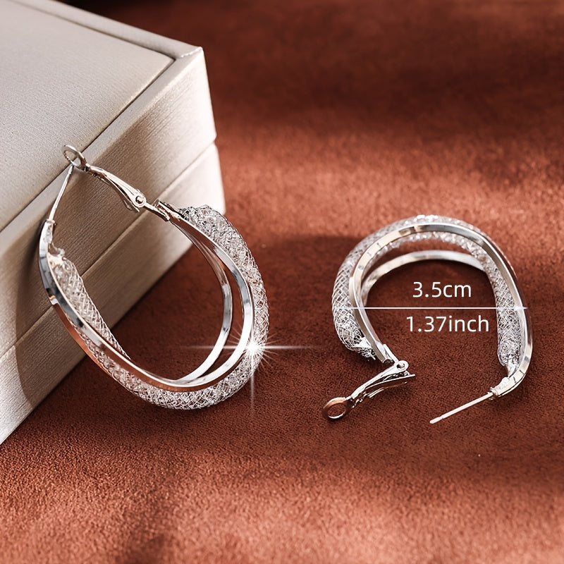 （🔥LAST DAY SALE-80% OFF) Lymphatic fashion Oval Earrings