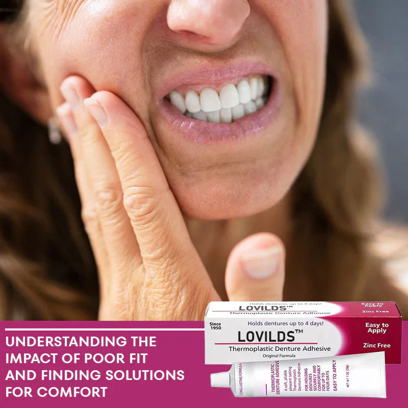 🦷BUY 1 GET 1 FREE🎁LOVILDS™Thermoplastic Denture Adhesive-Official Brand Store