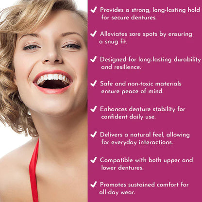 🦷BUY 1 GET 1 FREE🎁LOVILDS™Thermoplastic Denture Adhesive-Official Brand Store