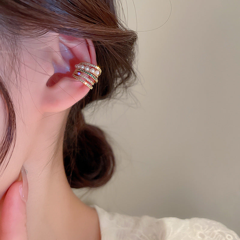 Lovilds™ Lymphvity Auriculotherapy White Onyx EarCuff（Limited time discount 🔥 last day）