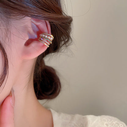 Lovilds™ Lymphvity Auriculotherapy White Onyx EarCuff（Limited time discount 🔥 last day）