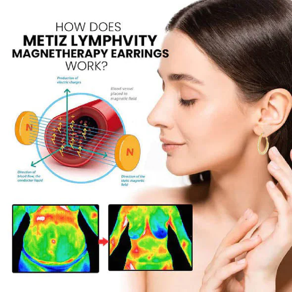 （🔥LAST DAY SALE-80% OFF) Lymphatic fashion Oval Earrings