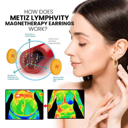 （🔥LAST DAY SALE-80% OFF) Lymphatic fashion Oval Earrings