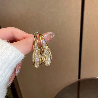 （🔥LAST DAY SALE-80% OFF) Lymphatic fashion Oval Earrings