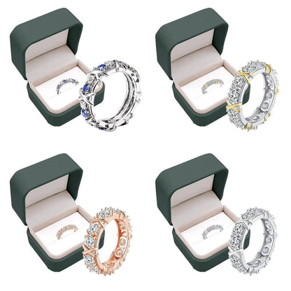 QIAWI™ Magnetology Moissanite Diamond Ring（Limited time discount 🔥 last day）