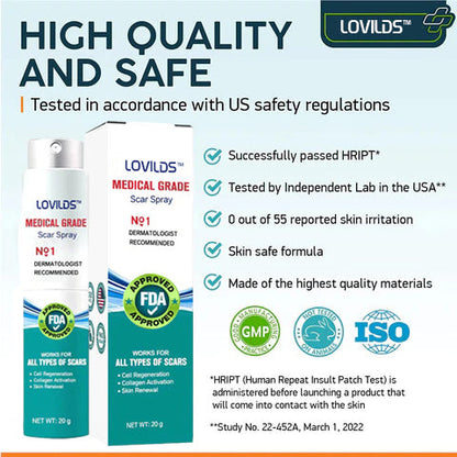 ❤️LOVILDS™ Advanced Scar Spray For All Types of Scars - For example Acne Scars, Surgical Scars and Stretch Marks ⚡️⚡️⚡️