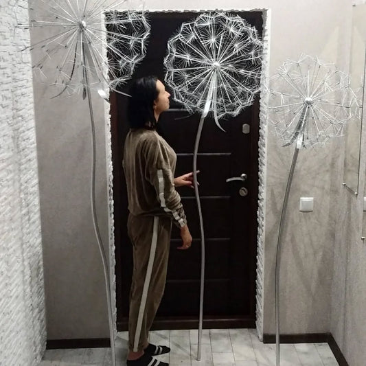 Large Metal Dandelion