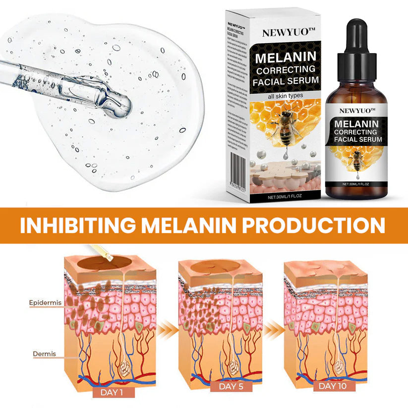✨Fast Dark Spot Remover-NEWYUO™ Melanin Correcting Facial Serum
