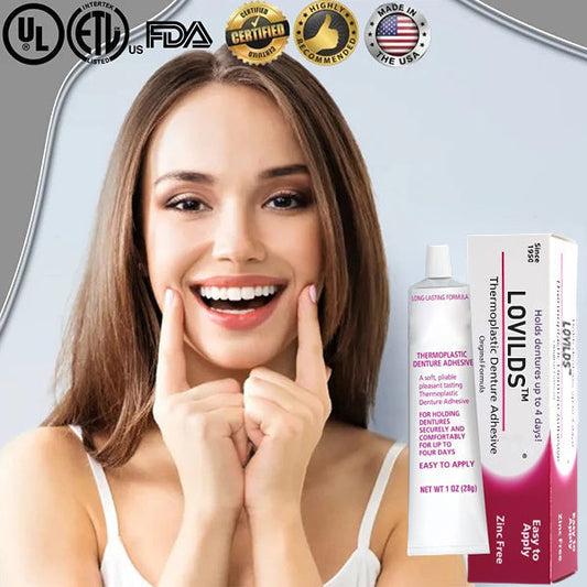 🦷BUY 1 GET 1 FREE🎁LOVILDS™Thermoplastic Denture Adhesive-Official Brand Store