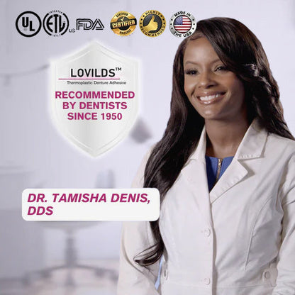 🦷BUY 1 GET 1 FREE🎁LOVILDS™Thermoplastic Denture Adhesive-Official Brand Store