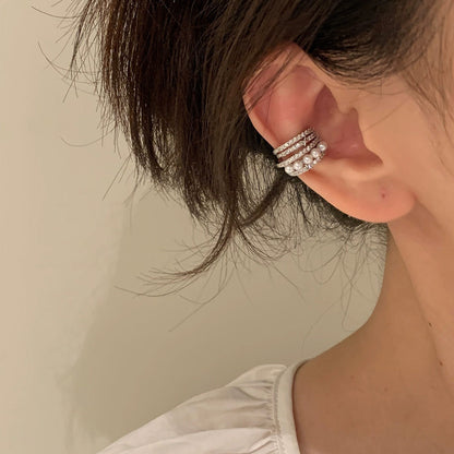 Lovilds™ Lymphvity Auriculotherapy White Onyx EarCuff（Limited time discount 🔥 last day）