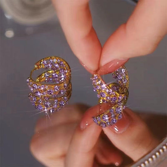 【BLACK FRIDAY SALE】Lymphatic Zircon earrings（🔥LAST DAY SALE-80% OFF)