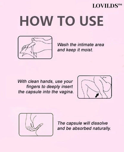 LOVILDS™ Instant Itch Relief & Natural Detox & Firming Repair & Pink and Tender Natural Capsules🥥🥥